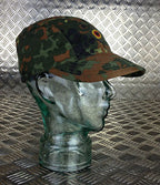 Genuine German Army Flectarn Camouflage Peak Baseball Field Cap / Hat. All Sizes