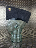 Genuine Danish Army Wool Flat Cap / Envelope / Forage Hat - Grey - Brand NEW