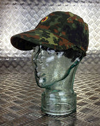 Genuine German Army Flectarn Camouflage Peak Baseball Field Cap / Hat. All Sizes