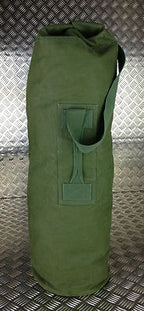 Genuine British Army Green Canvas Kitbag / Duffle Bag / Seasack - Grade 1