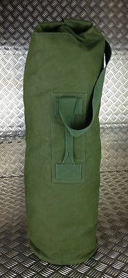 Genuine British Army Green Canvas Kitbag / Duffle Bag / Seasack - Grade 1