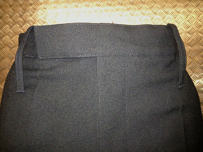 Naval Trousers British C2 Style Class II Black Flare Bell Bottom Sailors - NEW