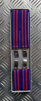 Retro Vintage Unisex Slim Clip-On Elastic Braces / Suspenders - Adjustable NEW