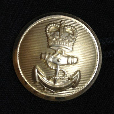 RN Jacket Class I & III Double-Breasted Naval with Anchor Buttons