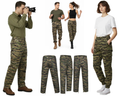 Tiger Camo Trousers Military Style Combat / Field Army Pants