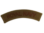 Genuine British RN - ROYAL NAVY Shoulder Patch / Badge x 2