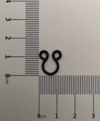 Hook & Eye Vintage Mil-Spec Black Snipe Hook Eye (Eye Side Only) - NEW