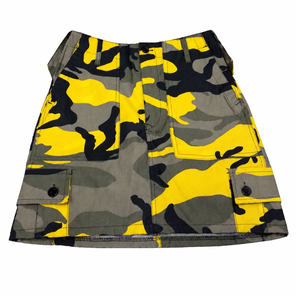 Army Style Combat Cargo Skirts Camo/Multicam NEW