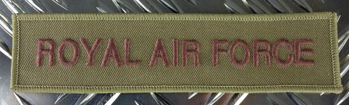 Air Force Chest Bar Desert Pattern RAF Royal Air Force Branch Tape New