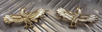 RAF Royal Air Force Eagle Metal Badges Genuine Issue Wingspan Matching MFCD7