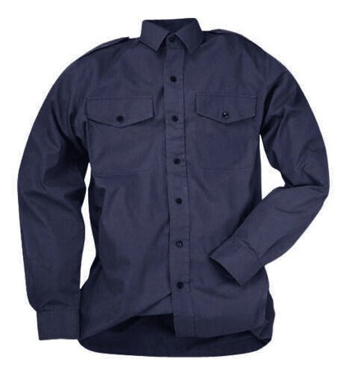 RAF Royal Air Force Shirt Working Long Sleeve Army/Royal Air Force Blue Grey Colour