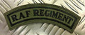 RAF Royal Air Force Shoulder Mudguards Air Force Olive Green OD Arm Patch / Badge 1 Patch
