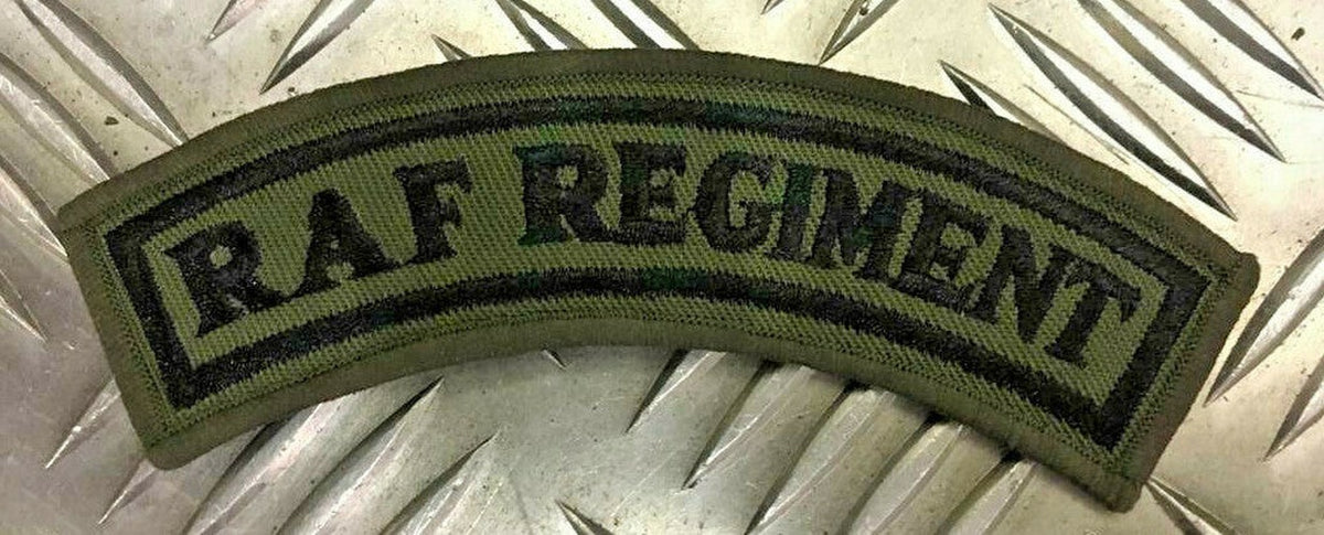 RAF Royal Air Force Shoulder Mudguards Air Force Olive Green OD Arm Patch / Badge 1 Patch