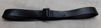 Army Trouser Belt Leather With Single Prong Black Buckle 1 1/2" Wide Assorted