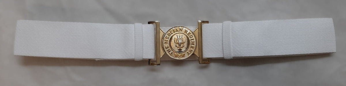 Belt Courlene Buckle with of The Mercian Regiment all sizes to 40"