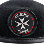 Beret on a pure white background