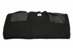 Black jumper folded white bg