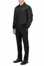 Pilot Jacket MA2 US Military Style CWU Bomber Type Black