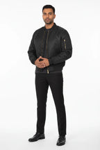 Security Bomber Jacket Black for Doorman Bodyguards upto 8XL