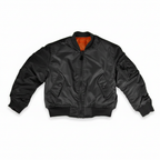 Black MA1 plain