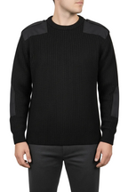 Army Type Jumper Commando Pullover Sweater Crew Neck Warm