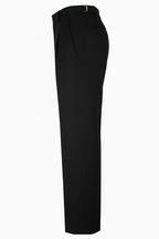 Black Suit Trousers Side View - High Quality