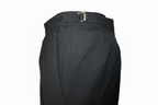 Black Trousers Waistband - White Background