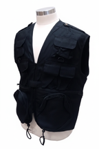 Black Vest - White Background