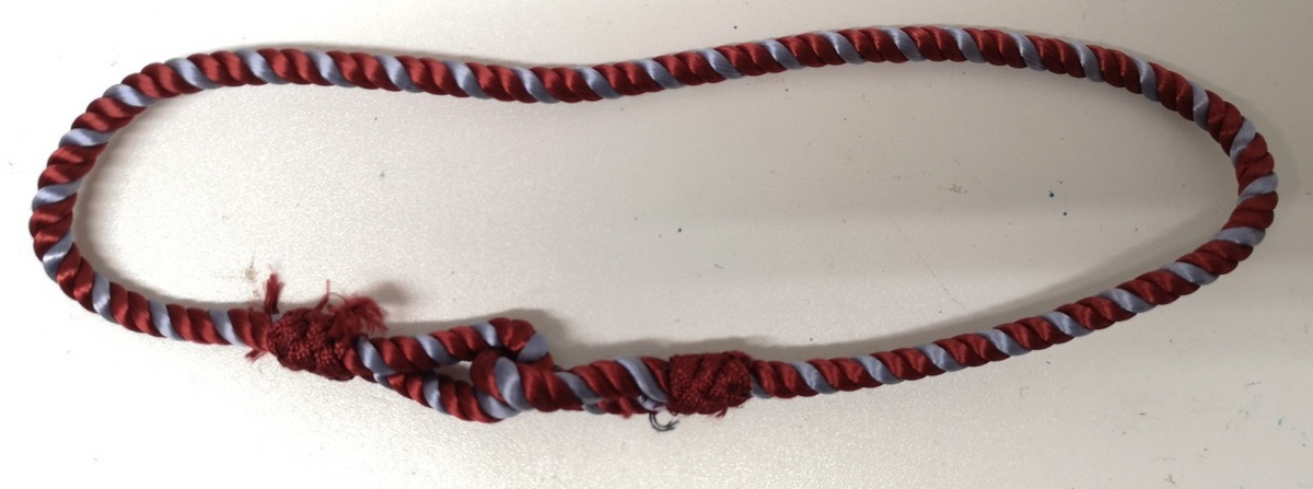 British Army 16th Para Brigade 3 ply single cord Interlocked Ceremonial Lanyard