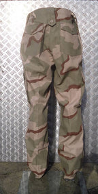 British Desert Storm Style DPM Camo Combat / Utility Trousers Size 24"-28" - NEW