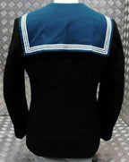 British RN Royal Navy Class 2 CII Collar Seamans Sailors Square Rig Navy - New