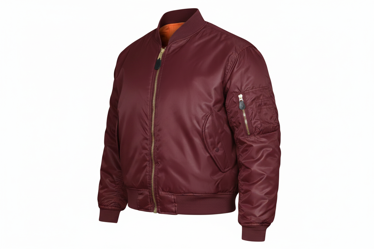 Burgundy MA1 - Correct Shade No Tag