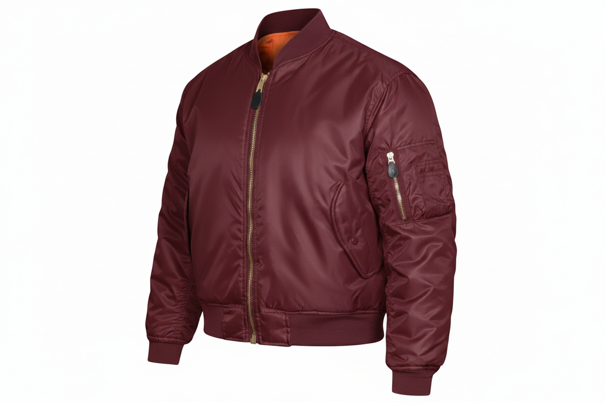Burgundy MA1 - Matched Size