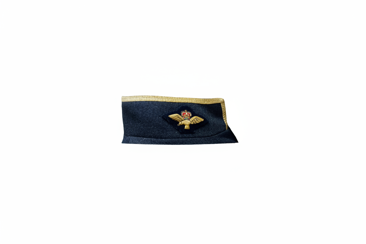 Cap badge background removed