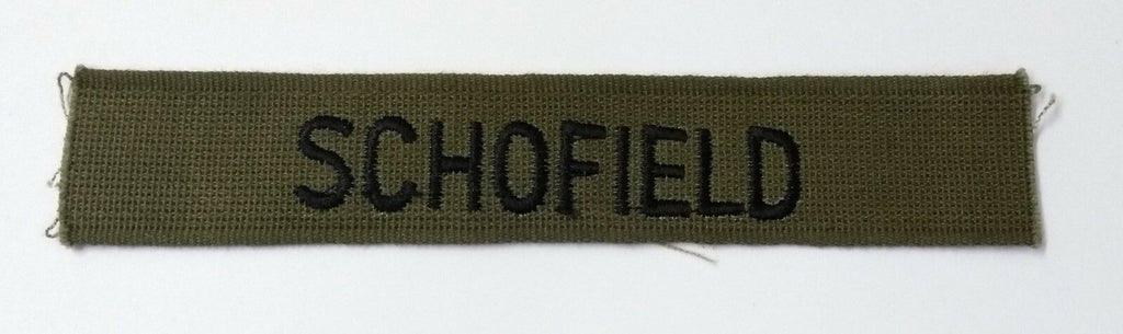 Chest ID Stripes / Name Bars Heavy Duty Plain Green No Text x 2 New