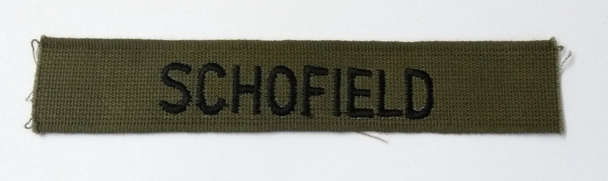 Chest ID Stripes / Name Bars Heavy Duty Plain Green No Text x 2 New