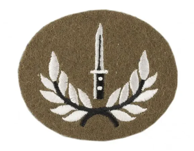 Class 1 Infantry Qualification Infantry Soldiers British Army Oval FAD Patch