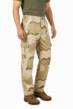 Desert Camo Trousers - Large Belt Loops