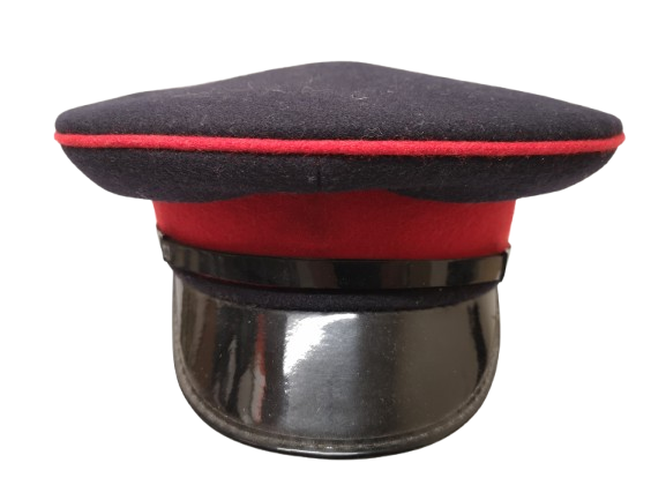 Duke of Lancaster's Regt. Army Royals Peaked Dress Hat with Chinstrap & Buttons