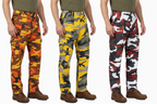 Final Camo Collage - Orange, Yellow and Red