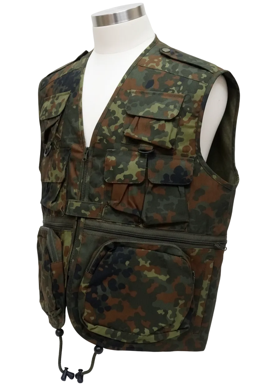 Flecktarn Vest - Matching Mannequin