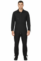 Full length male model flying suit