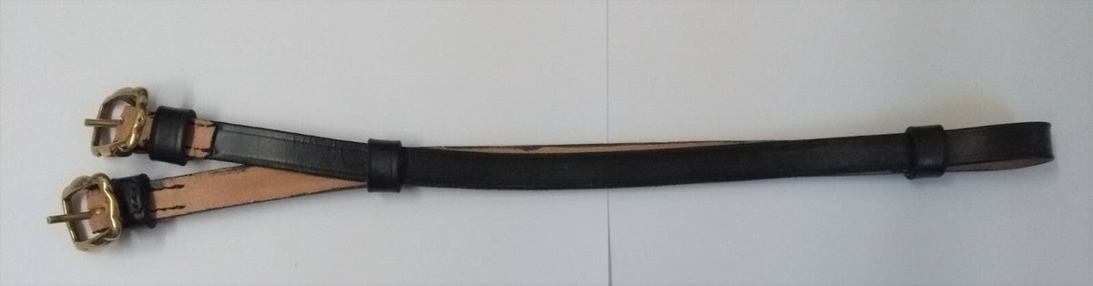 Genuine British Army RHG & H Cav Brass Bridle Twin Crown Buckle Strap
