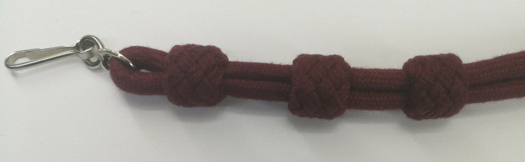 Genuine British Duke of Lancaster's Regiment Maroon Lanyard with Clip