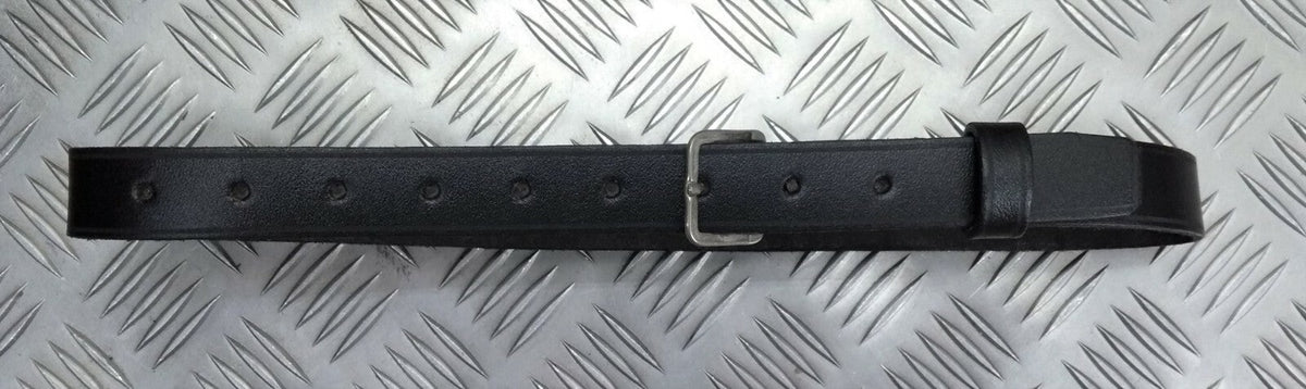 Genuine British Issue 1" Black Leather Utility Aux Strap Size 68 New