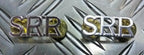 Genuine British "SRR" Special Reconnaissance Regt Shoulder Title Badges NEW