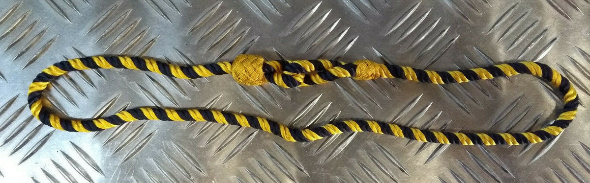 Genuine Royal Logistic Corps Single Cord Dark Blue & Gold Lanyard, Female - NEW