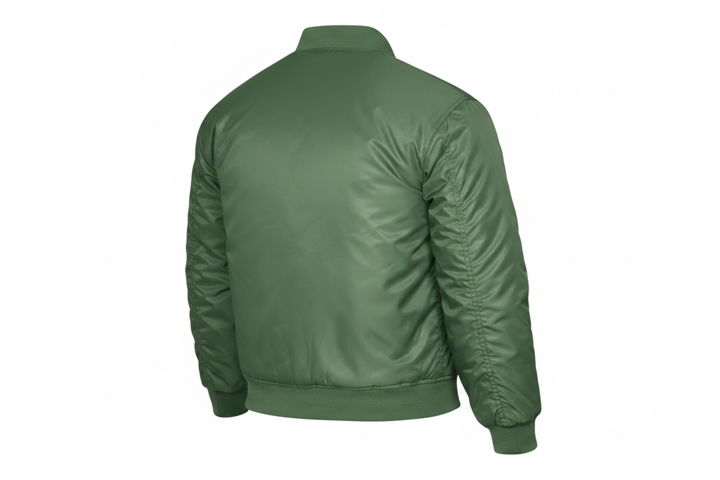 Green MA1 Back - Rotated 30° Right
