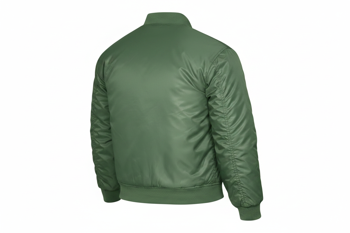 Green MA1 Back - Rotated 30° Right