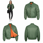 Green MA1 collage